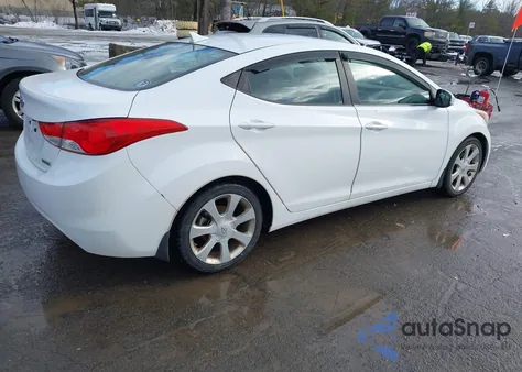 2013 Hyundai Elantra Limited из США, поврежденный, VIN 5NPDH4AE2DH226951